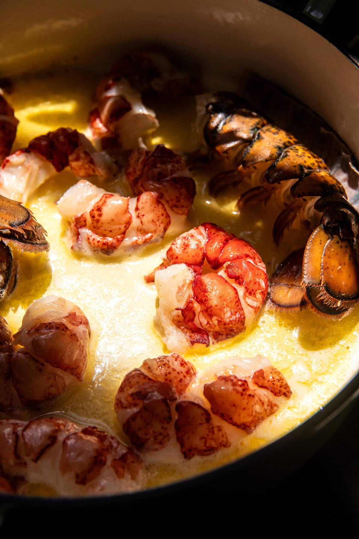 Creamy Tomato Lobster Linguine with Garlic Breadcrumbs | halfbakedharvest.com