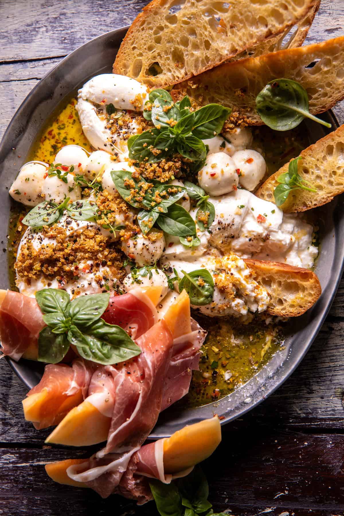 Effortless Marinated Burrata | halfbakedharvest.com