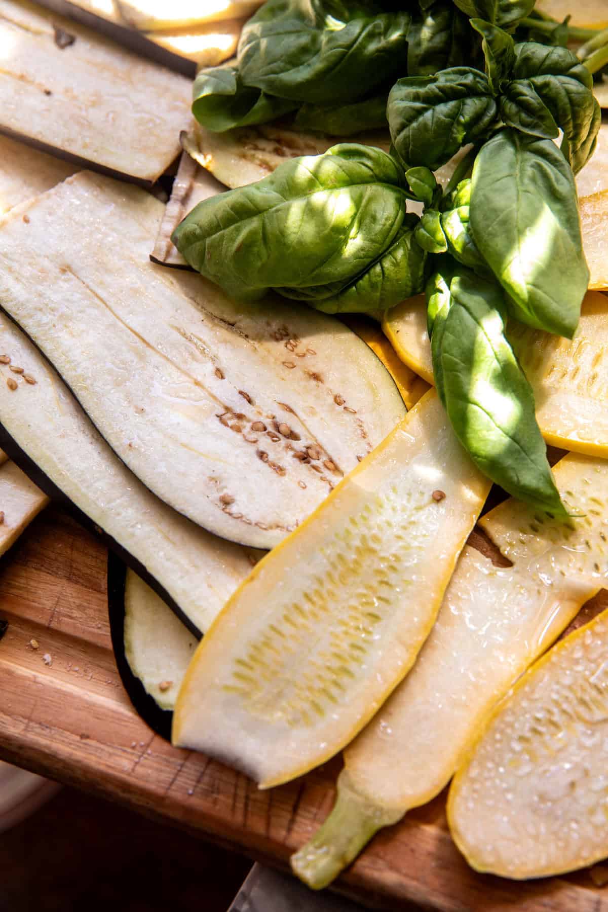 Eggplant Zucchini Pesto Involtini | halfbakedharvest.com