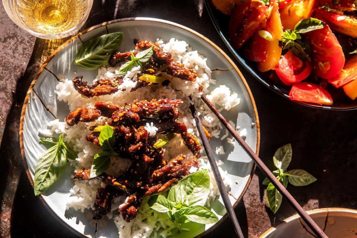 20 Minute Crispy Mongolian Beef | halfbakedharvest.com