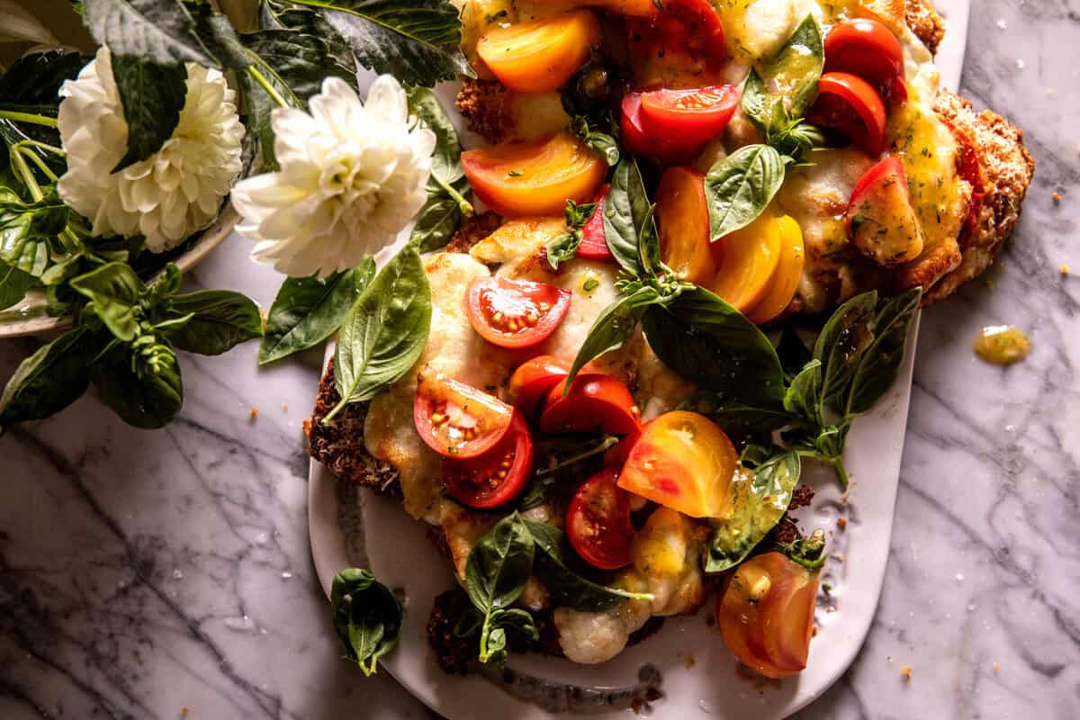 Caprese Chicken Parmesan | halfbakedharvest.com