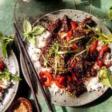 Crockpot Honey Garlic Pot Roast | halfbakedharvest.com