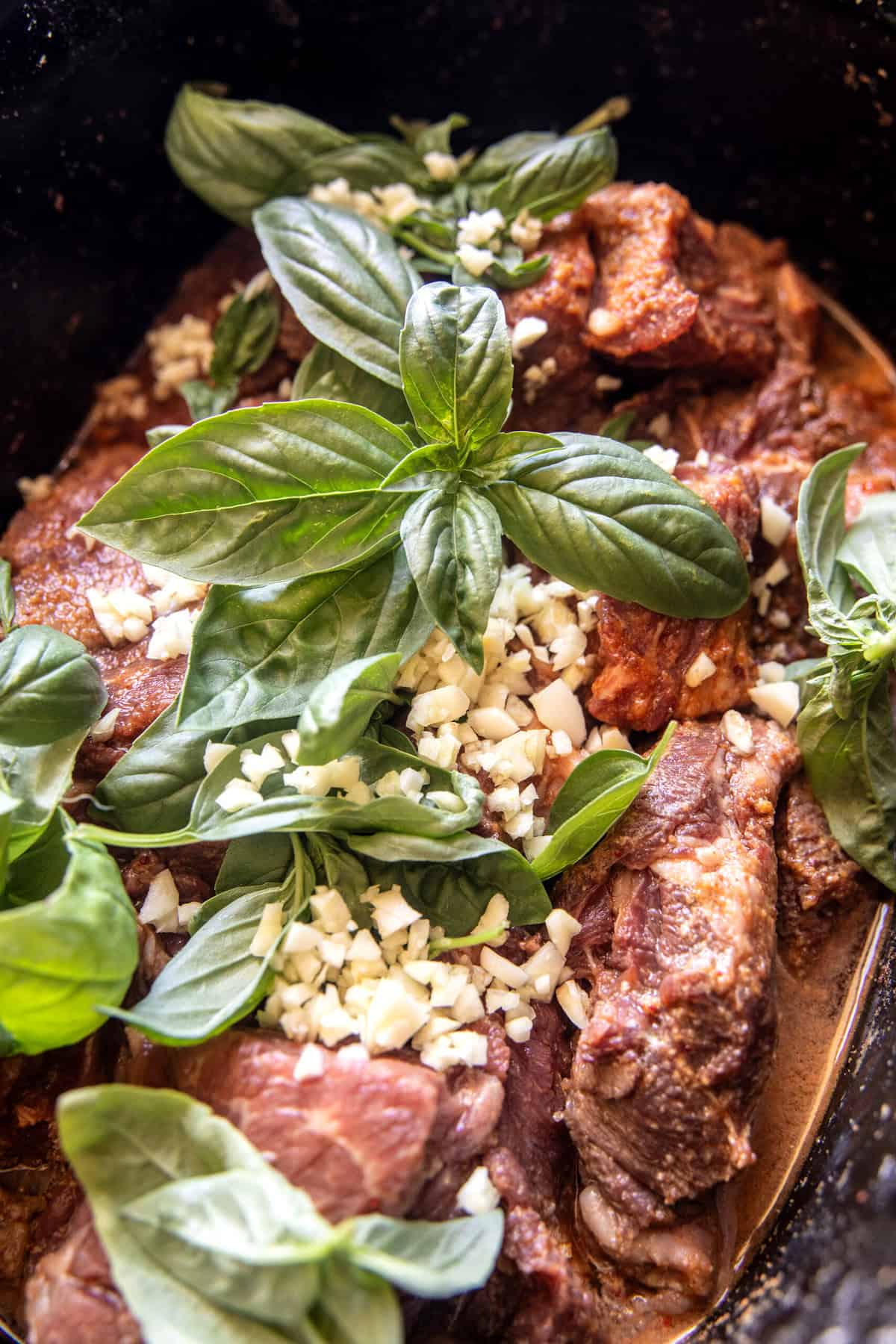 Crockpot Honey Garlic Pot Roast | halfbakedharvest.com