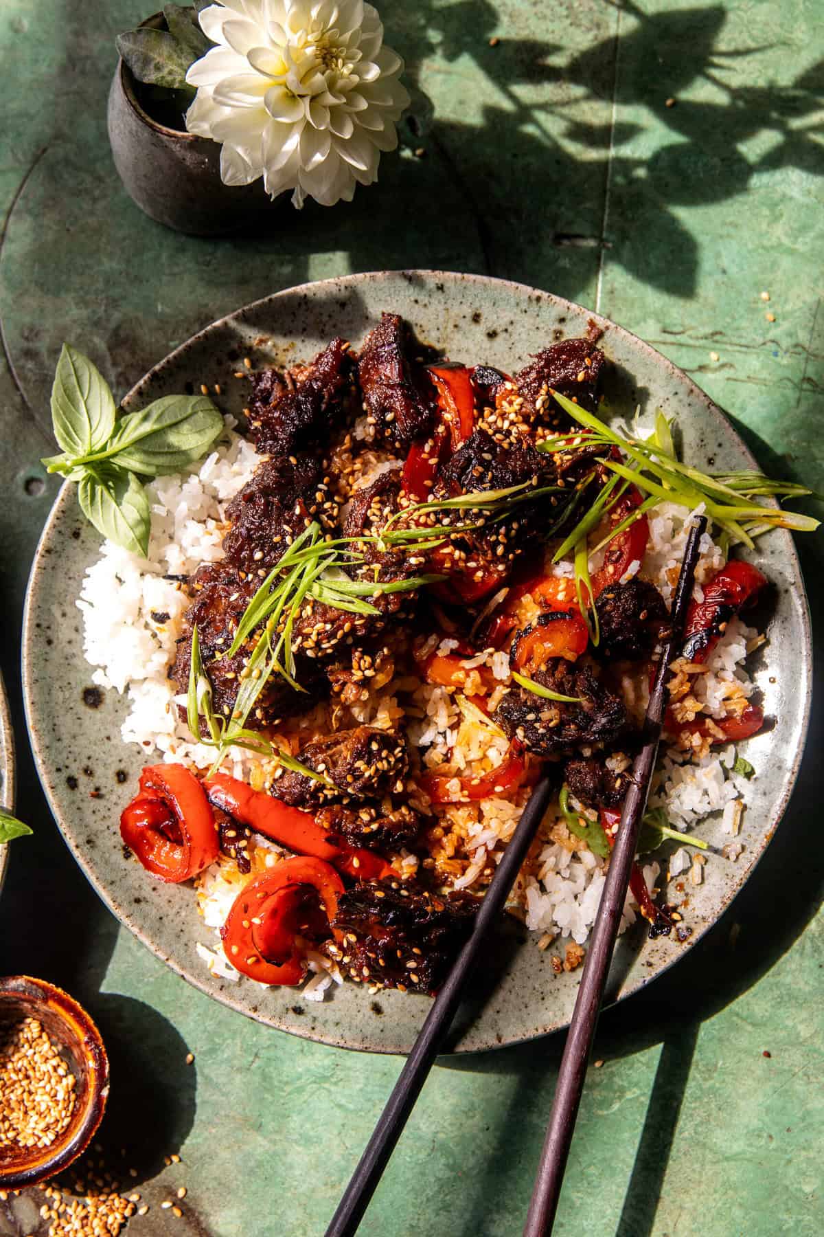 Crockpot Honey Garlic Pot Roast | halfbakedharvest.com