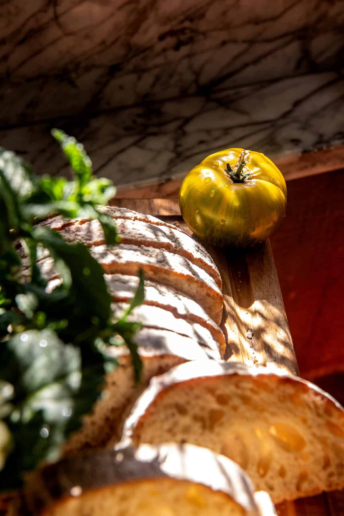 Open-face tomato Bacon Sandwich | halfbakedharvest.com