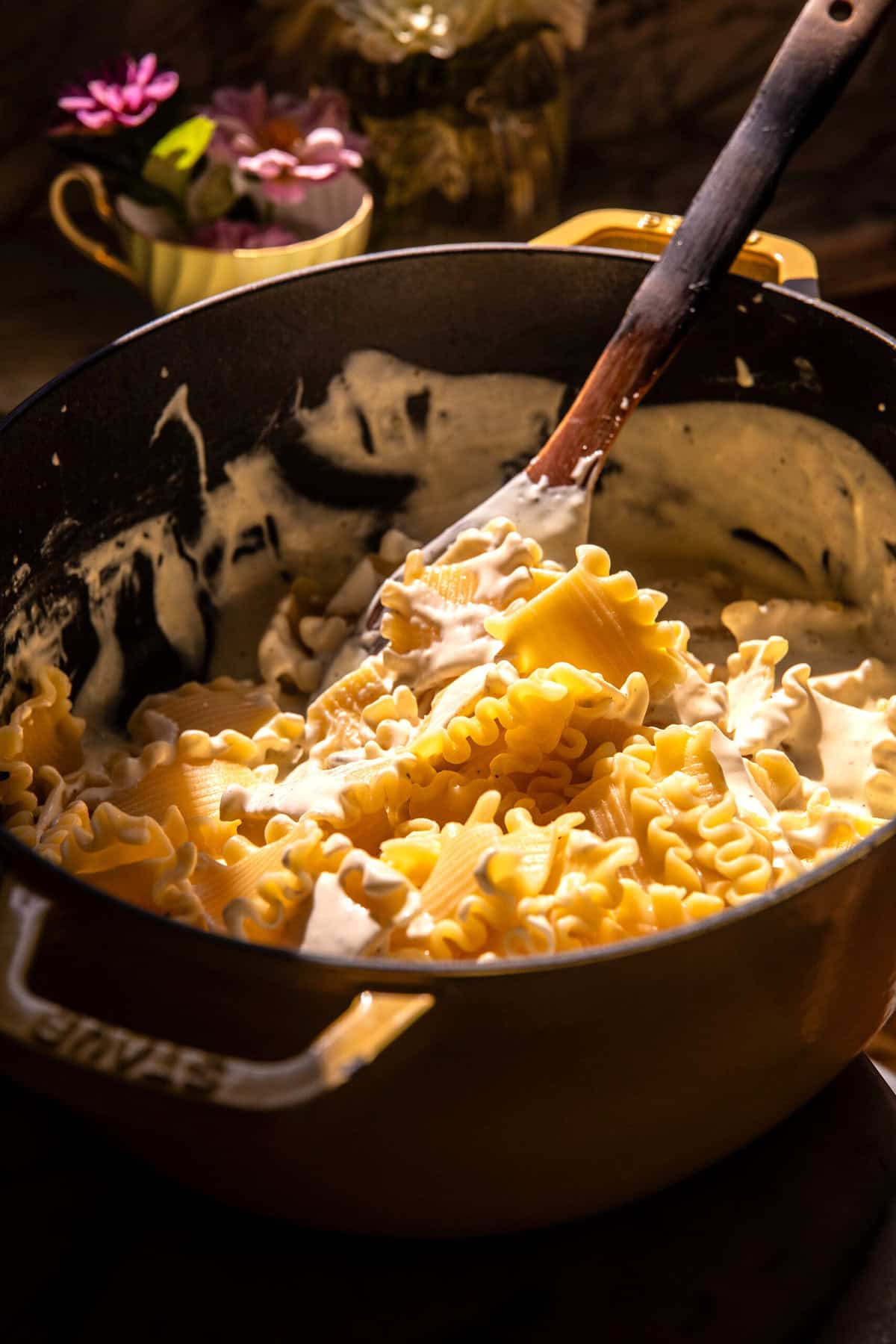 Sage Brown Butter Corn Pasta Alfredo | halfbakedharvest.com