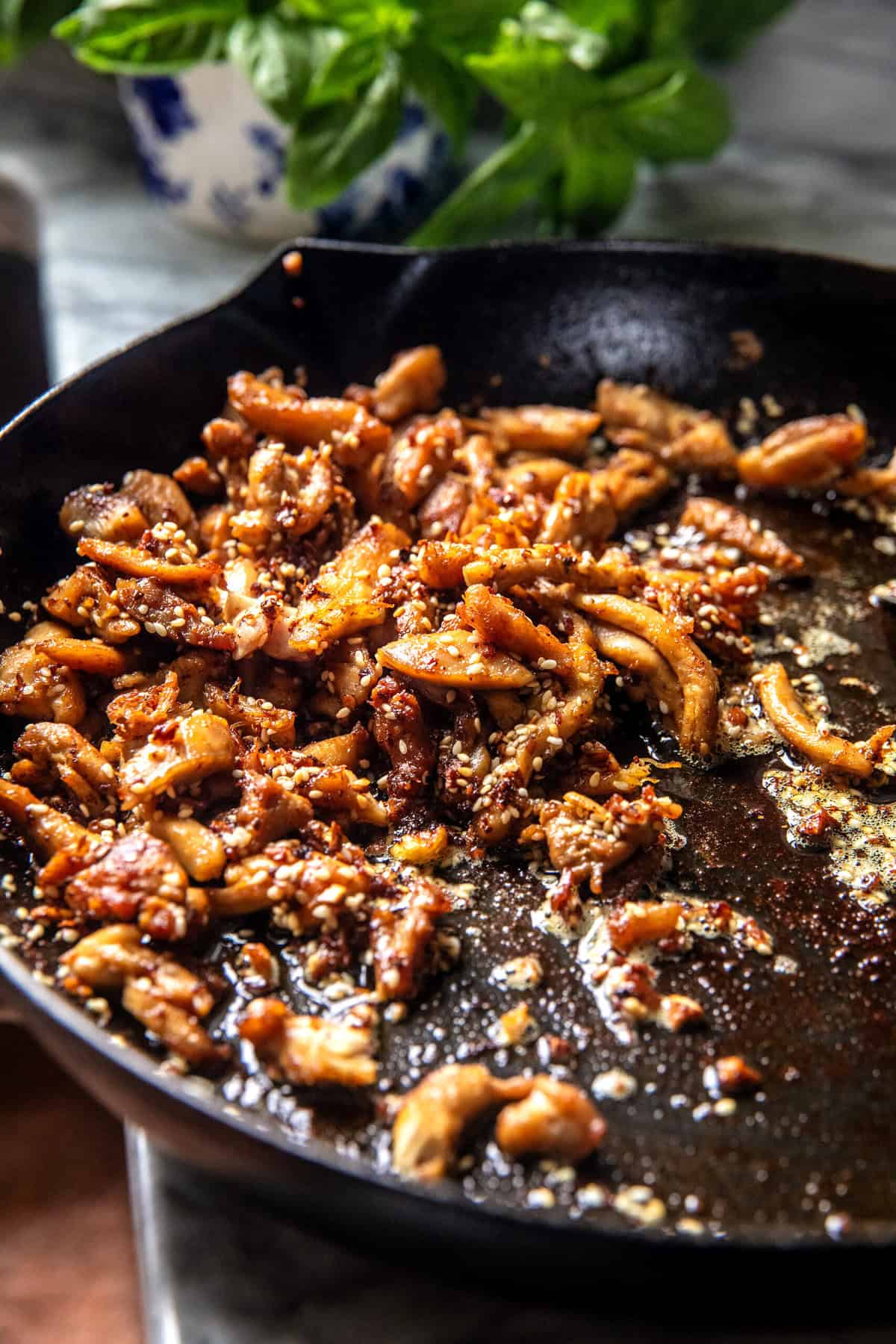 30 Minute Crispy Thai Peanut Chicken Ramen | halfbakedharvest.com