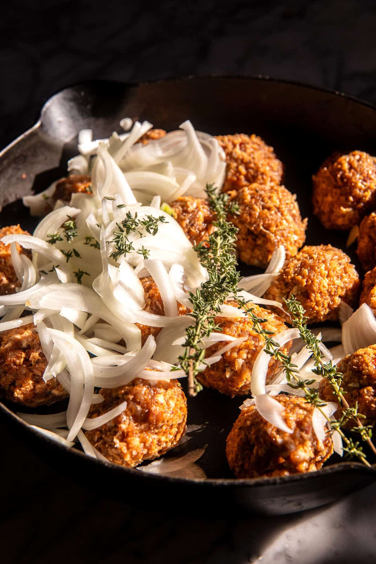Pesto Zuppa Toscana Meatballs | halfbakedharvest.com