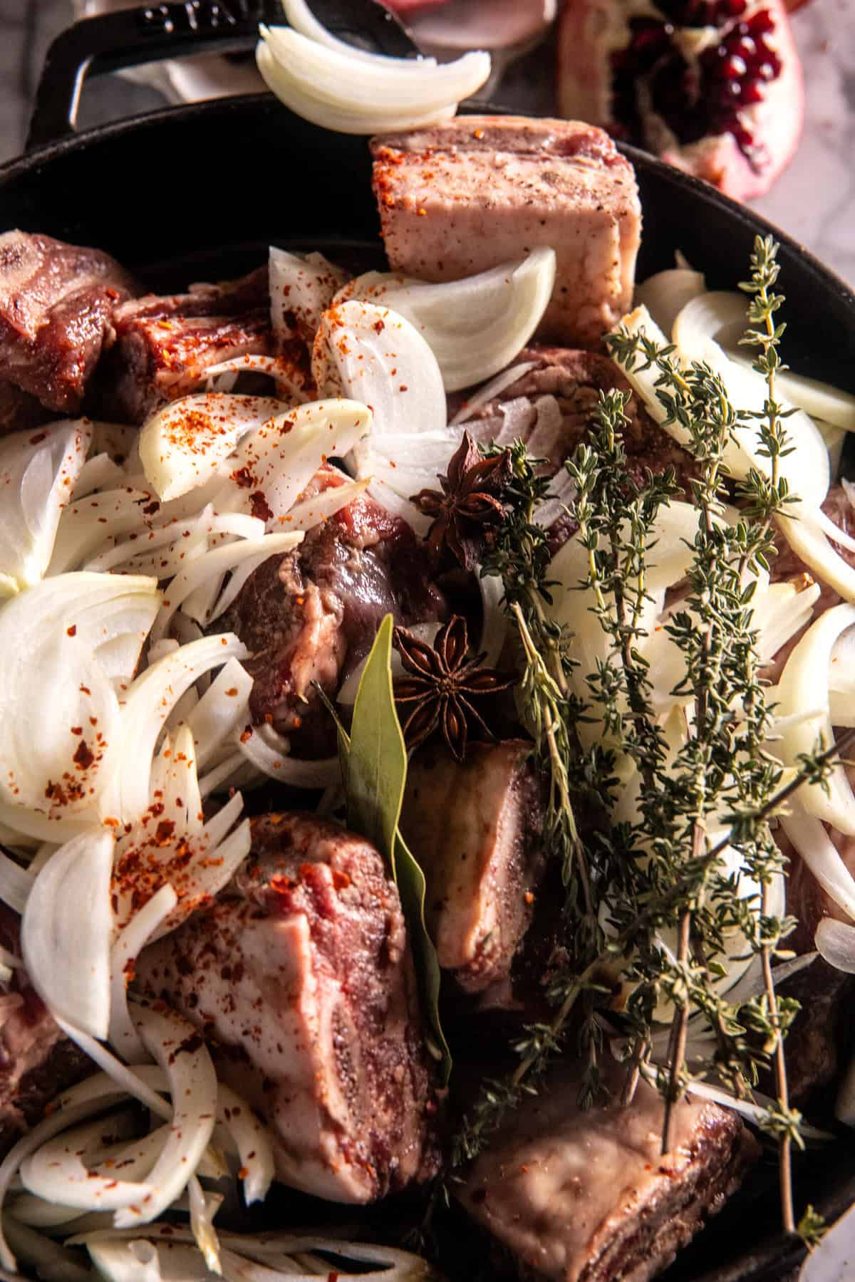 Pomegranate Braised Short Ribs | halfbakedharvest.com