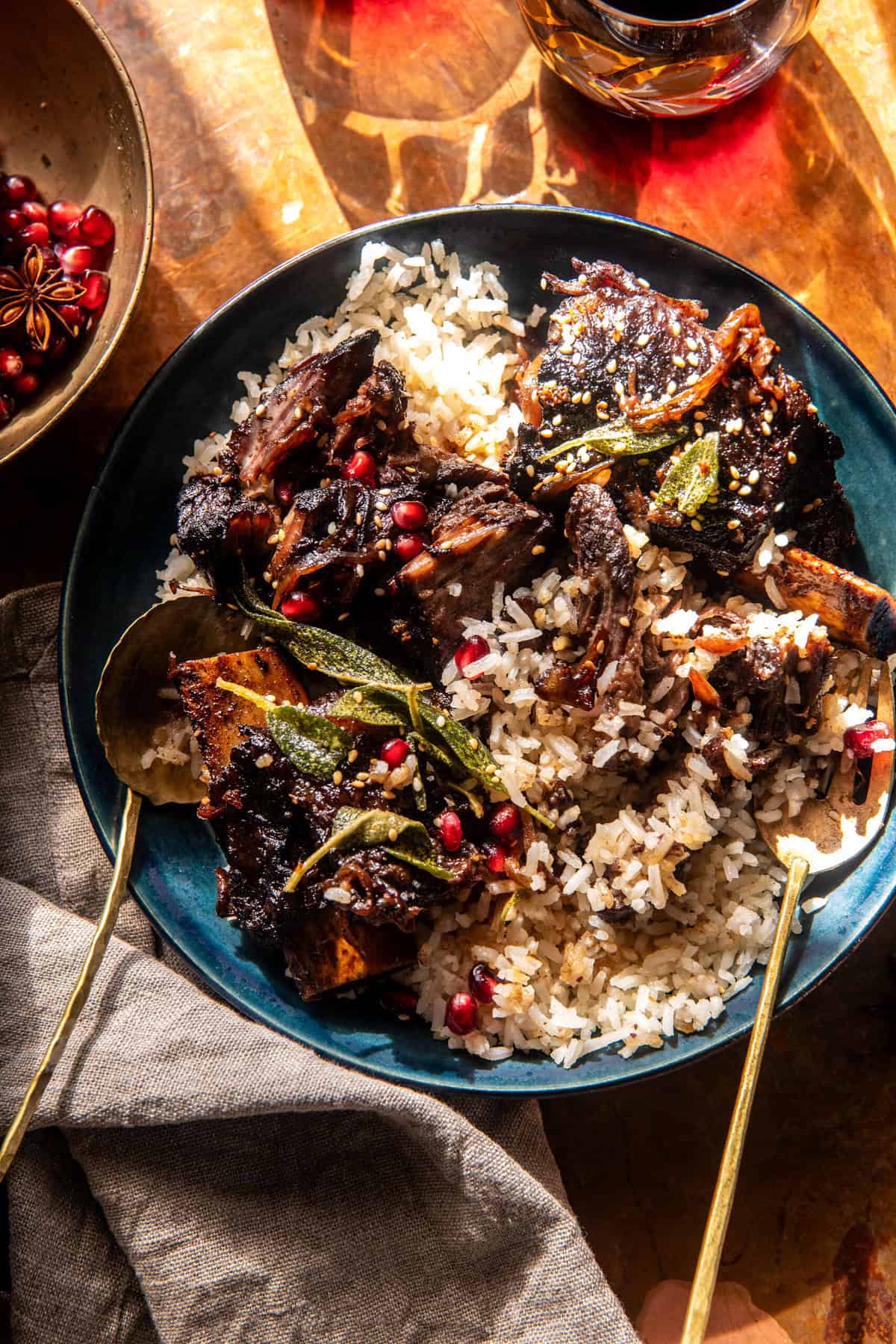 Pomegranate Braised Short Ribs | halfbakedharvest.com