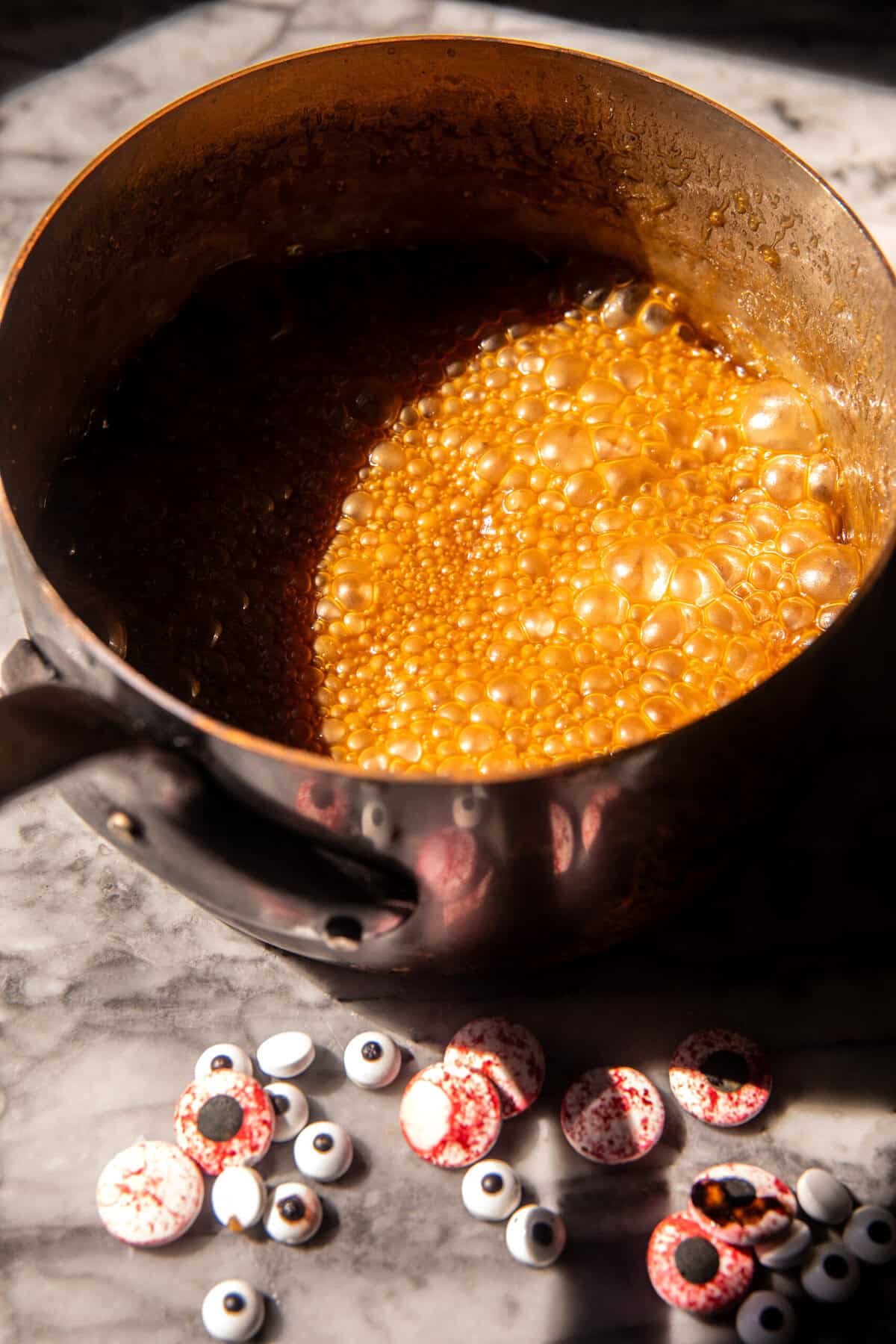 Spooky Homemade Twix Bars | halfbakedharvest.com