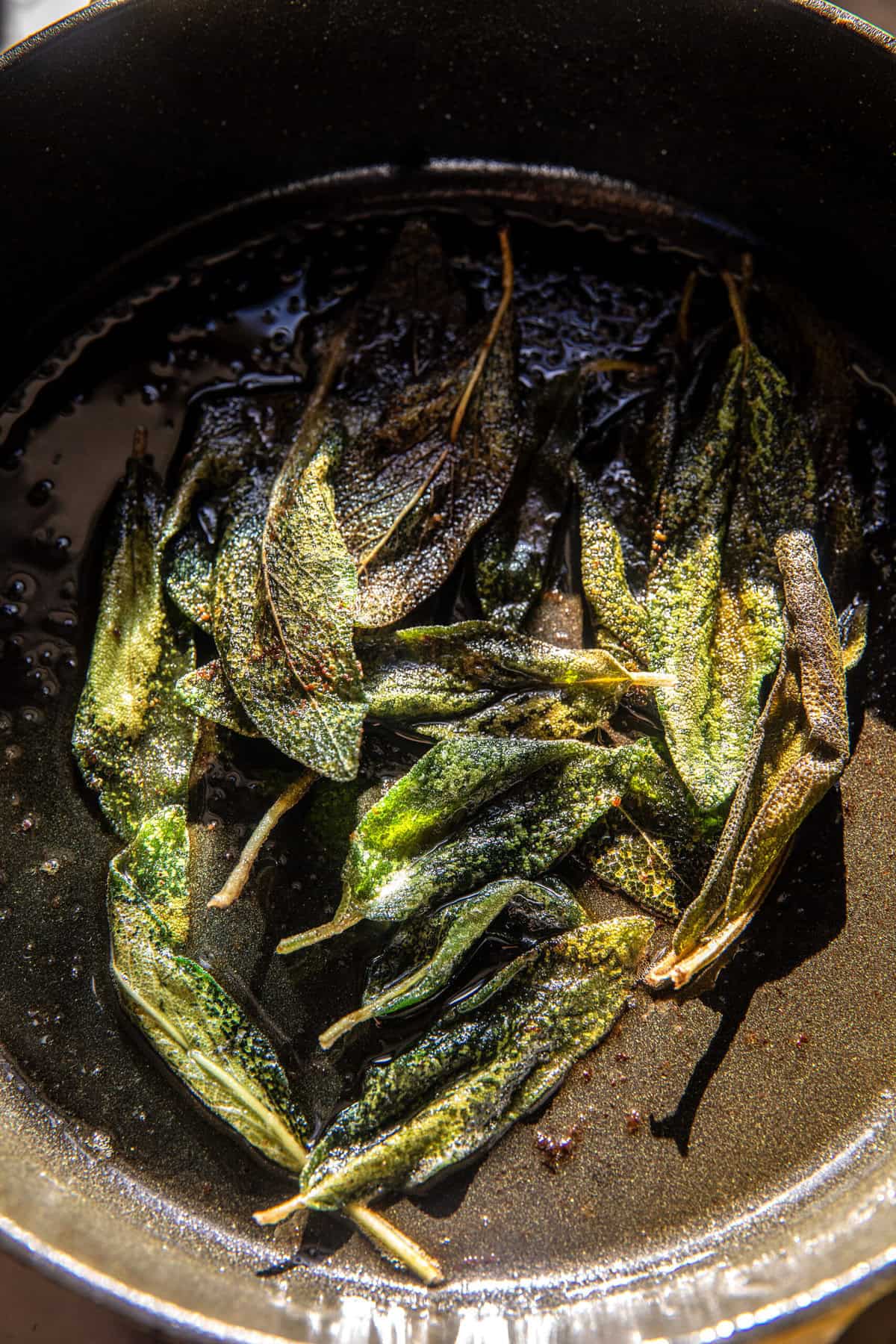 Salted Sage Honey Butter Brioche Rolls | halfbakedharvest.com