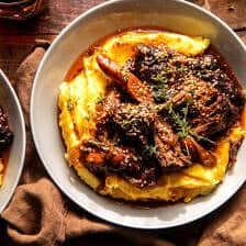 White Wine Miso Braised Pot Roast | halfbakedharvest.com