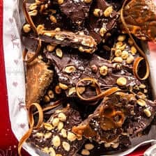 Chocolate Pretzel Toffee | halfbakedharvest.com