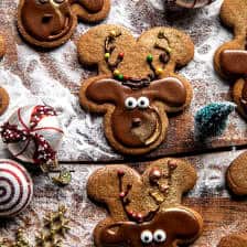 Gingerbread Reindeer Cookies | halfbakedharvest.com