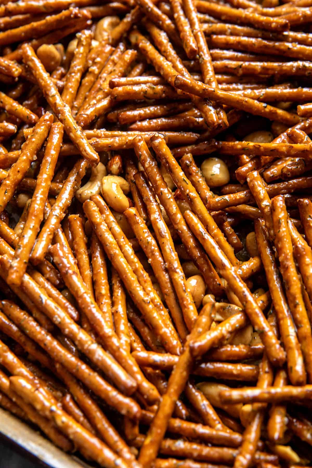 Holiday Pretzel Mix | halfbakedharvest.com