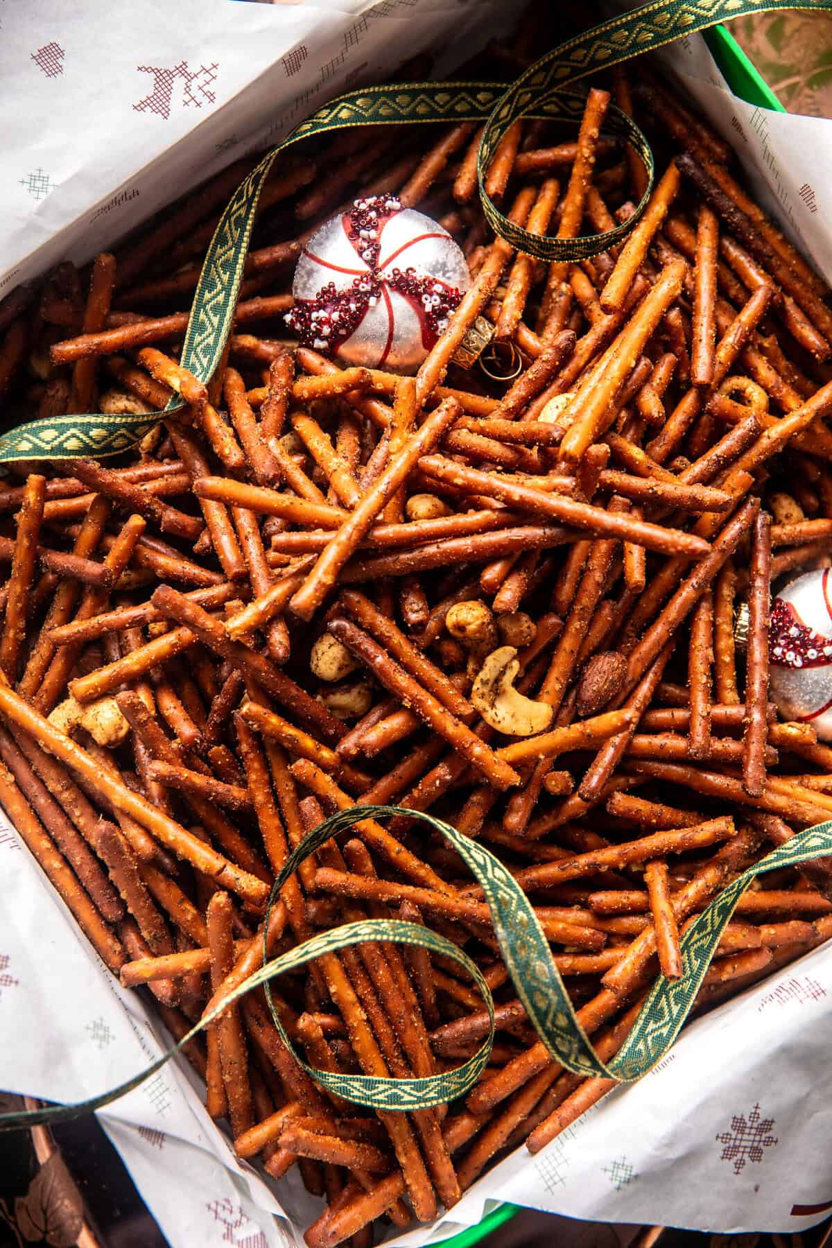 Holiday Pretzel Mix | halfbakedharvest.com
