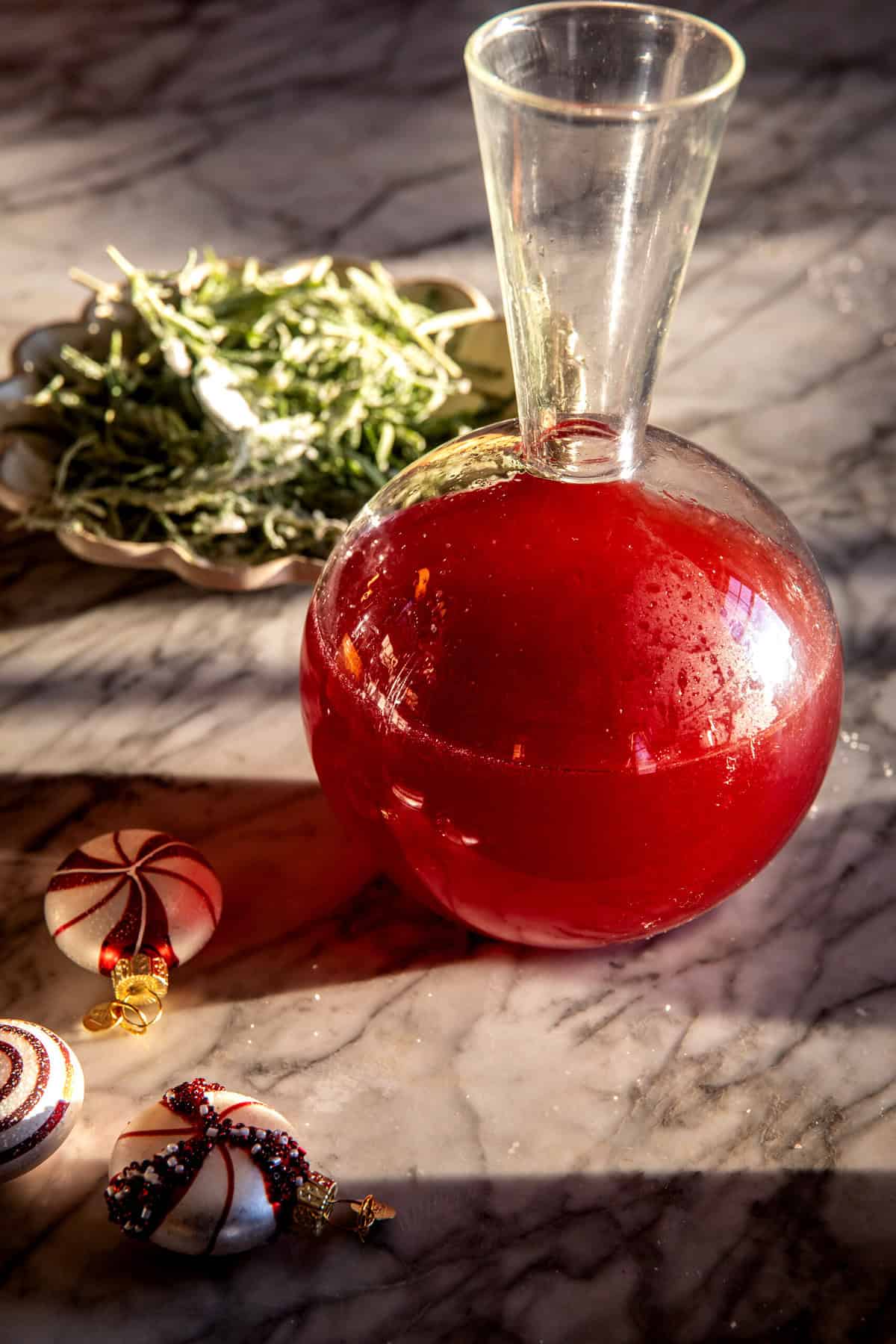 Sparkling Mistletoe Cosmo | halfbakedharvest.com