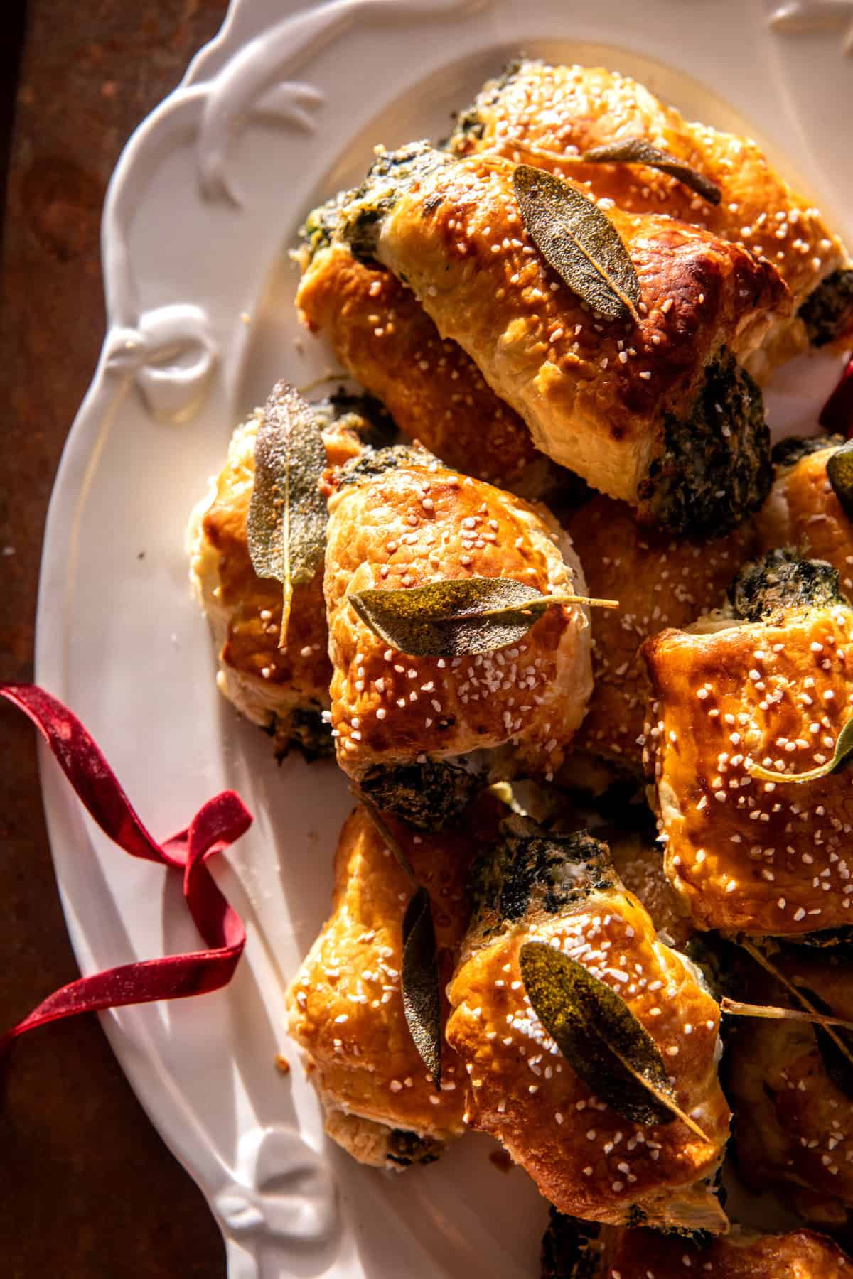 Spinach and Artichoke Dip Rolls | halfbakedharvest.com