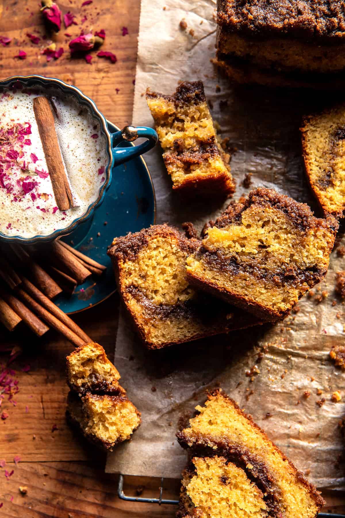 Cinnamon Crunch Yogurt Coffee Cake | halfbakedharvest.com