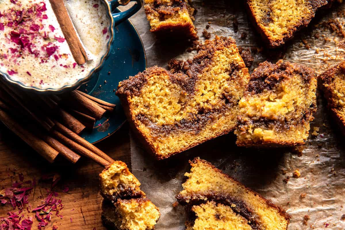 Cinnamon Crunch Yogurt Coffee Cake | halfbakedharvest.com