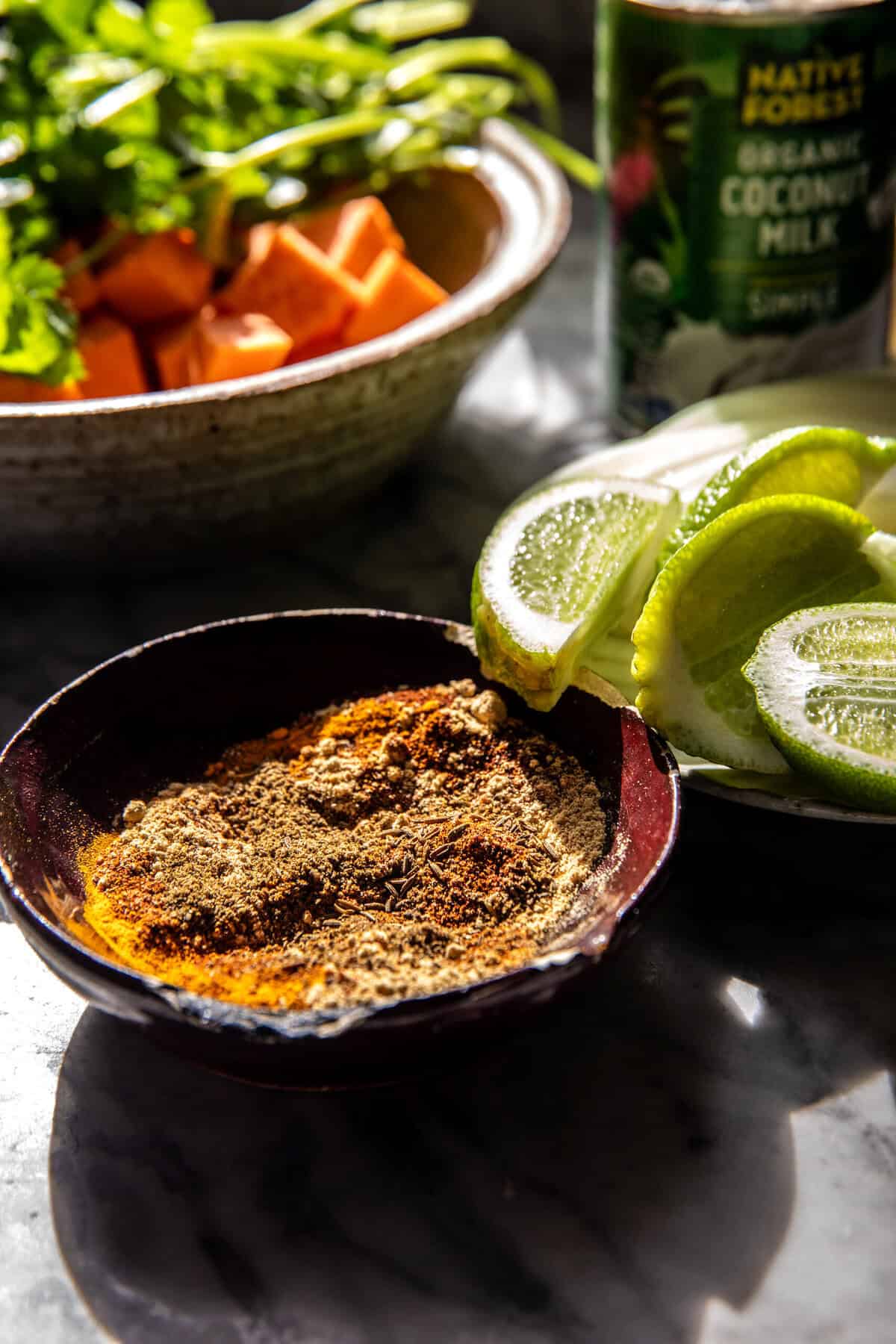 Quick Saucy Coconut Curry Chicken | halfbakedharvest.com