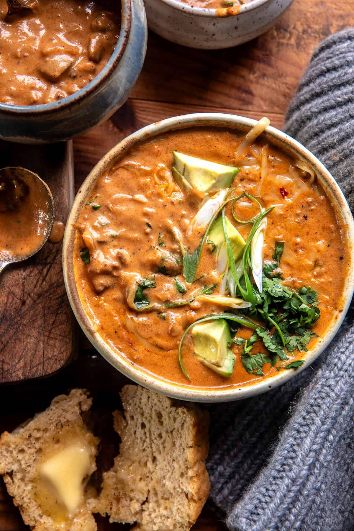 Spicy Chili Beer Cheese Soup | halfbakedharvest.com