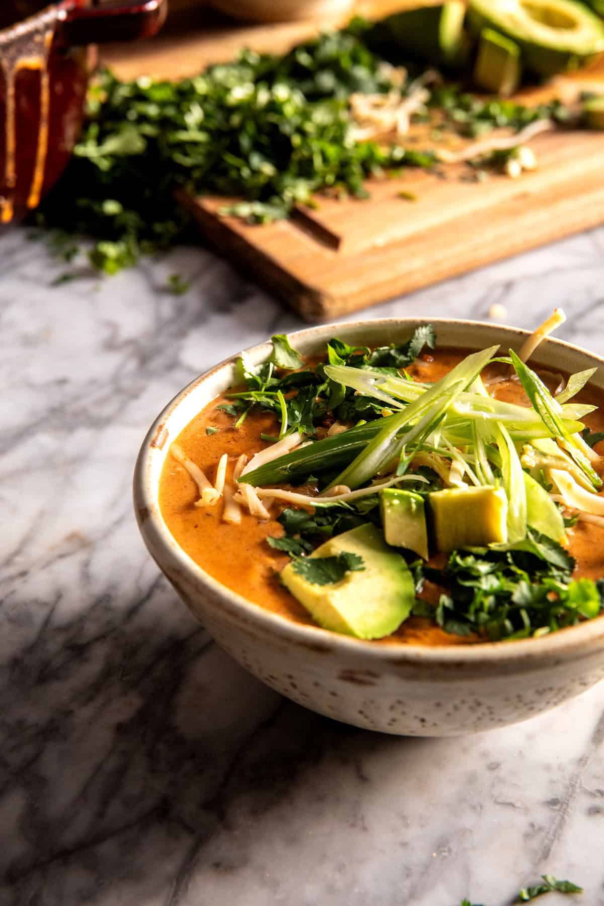 Spicy Chili Beer Cheese Soup | halfbakedharvest.com