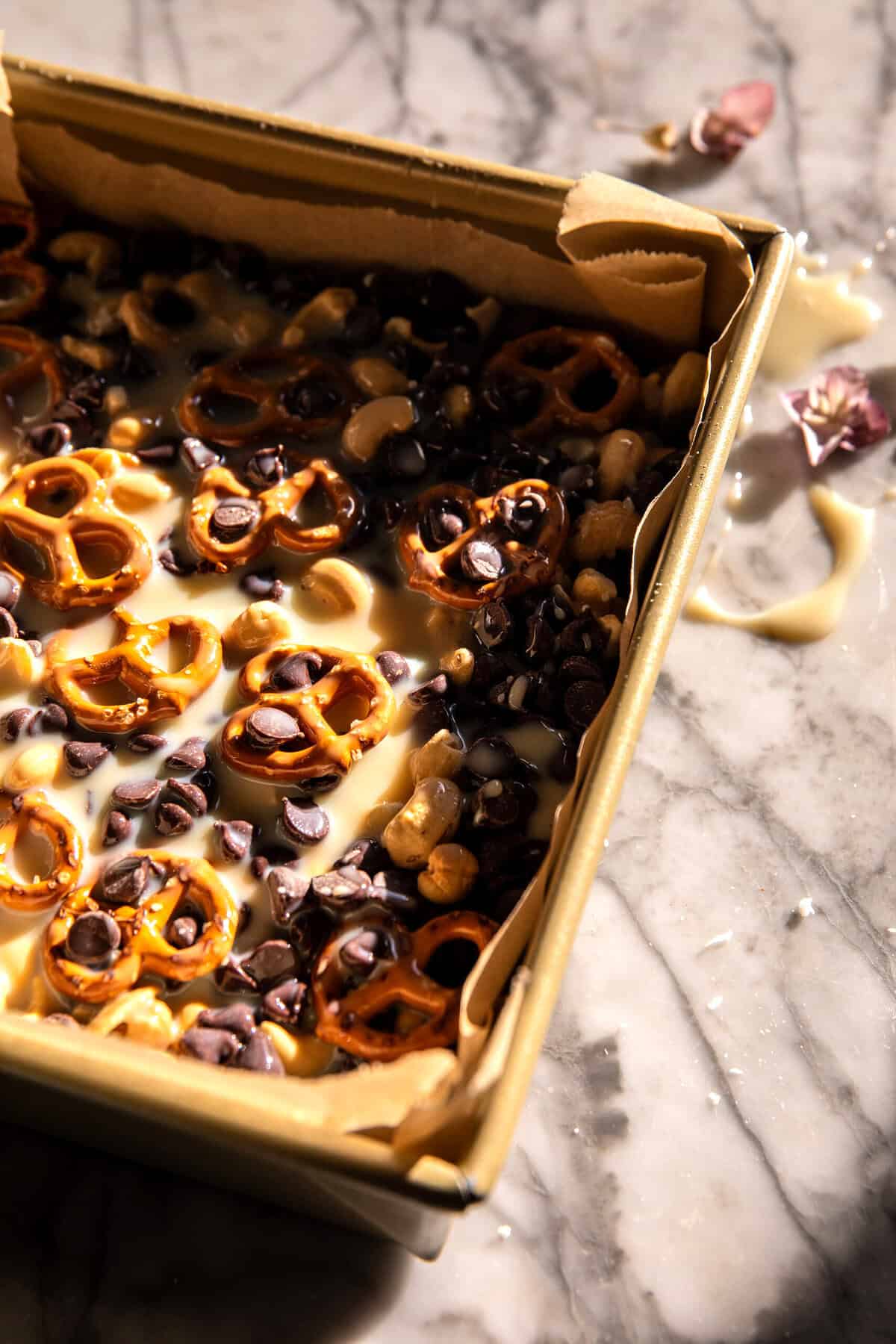 Devine 6 Ingredient Magic Cookie Bars | halfbakedharvest.com