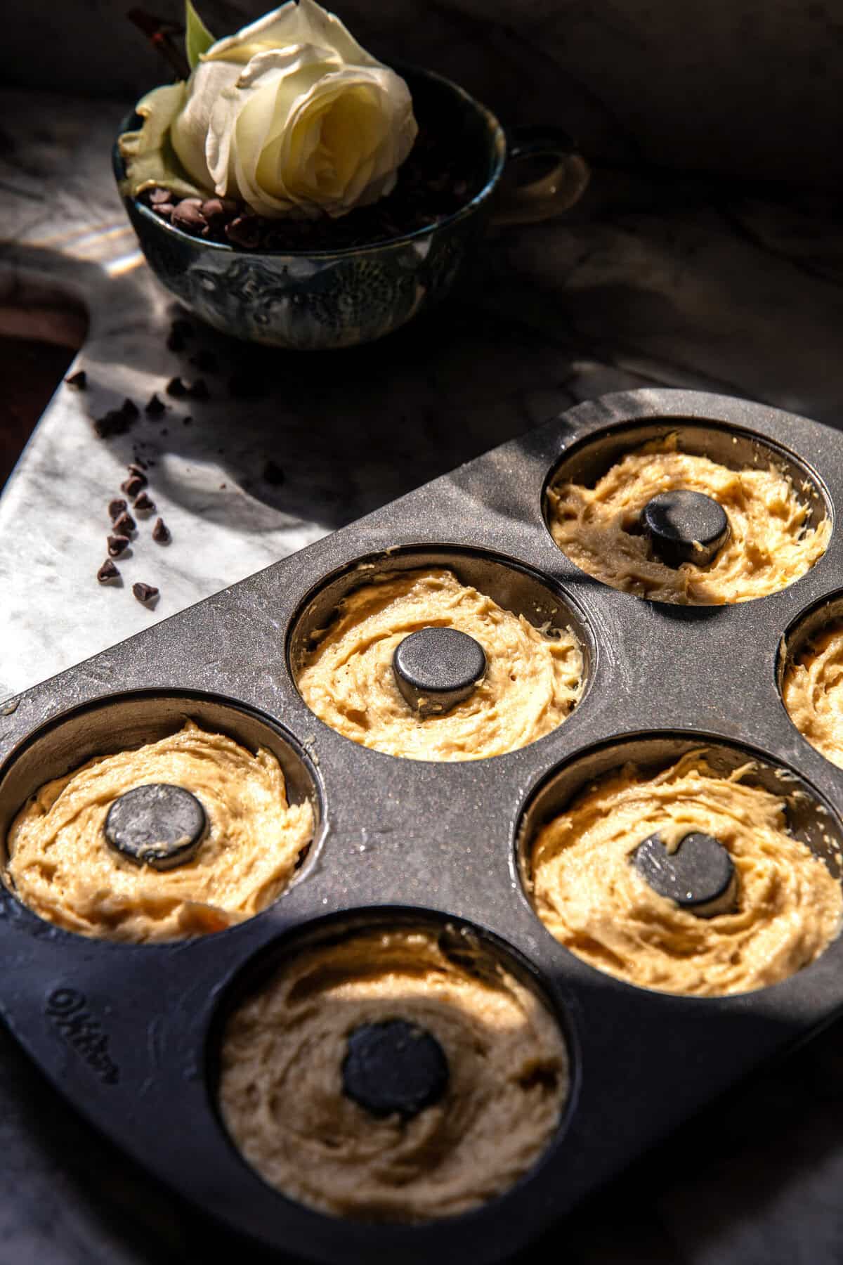 Homemade Baked Frosted Chocolate Donuts | halfbakedharvest.com