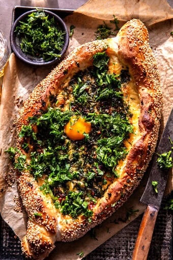 Sesame Gouda Khachapuri | halfbakedharvest.com