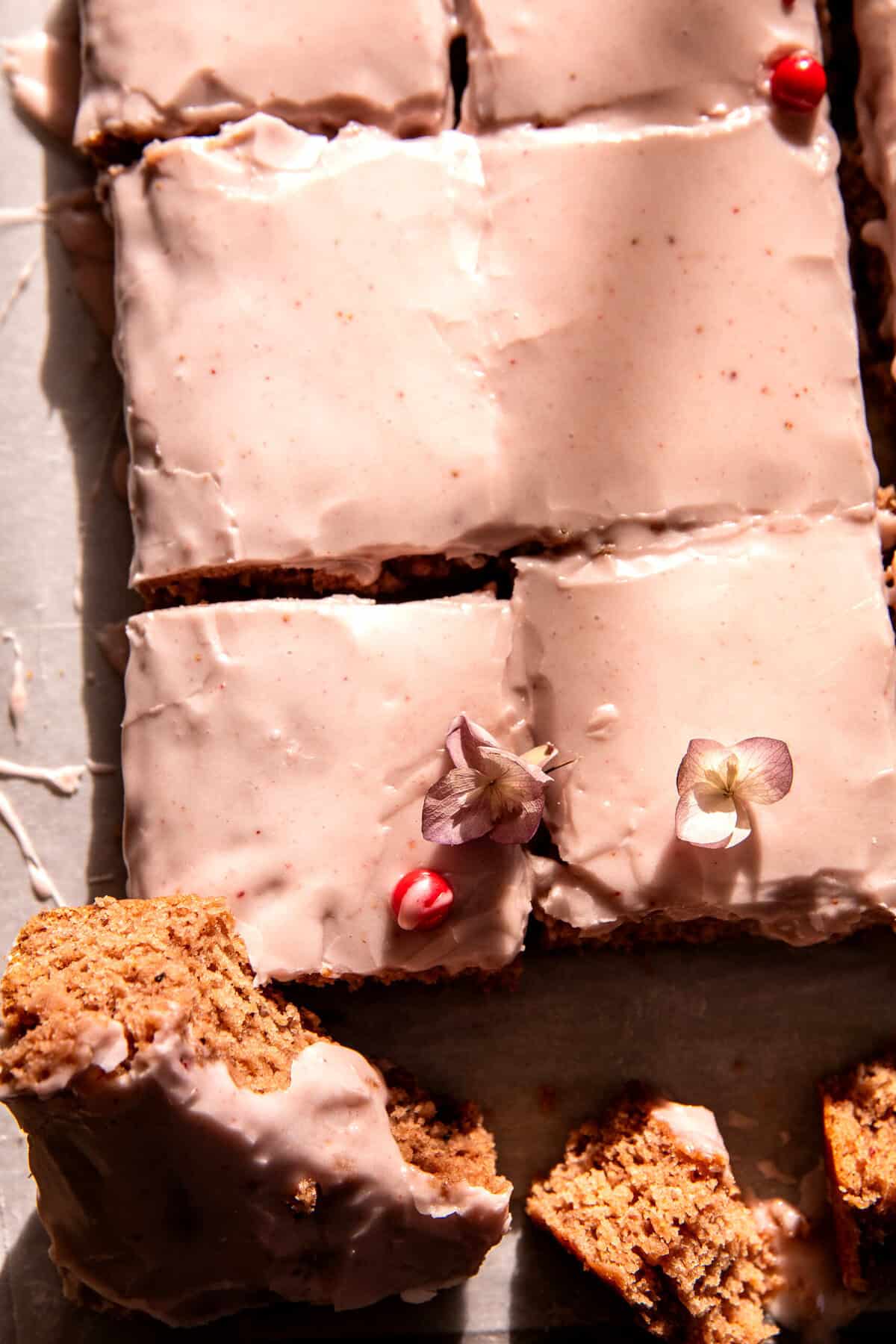 Strawberry Poptart Sheet Cake | halfbakedharvest.com