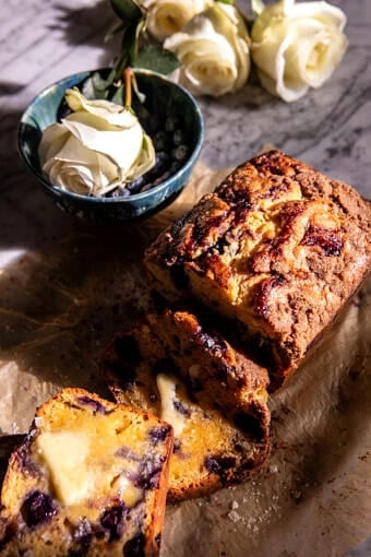 Blueberry Muffin Bread | halfbakedharvest.com