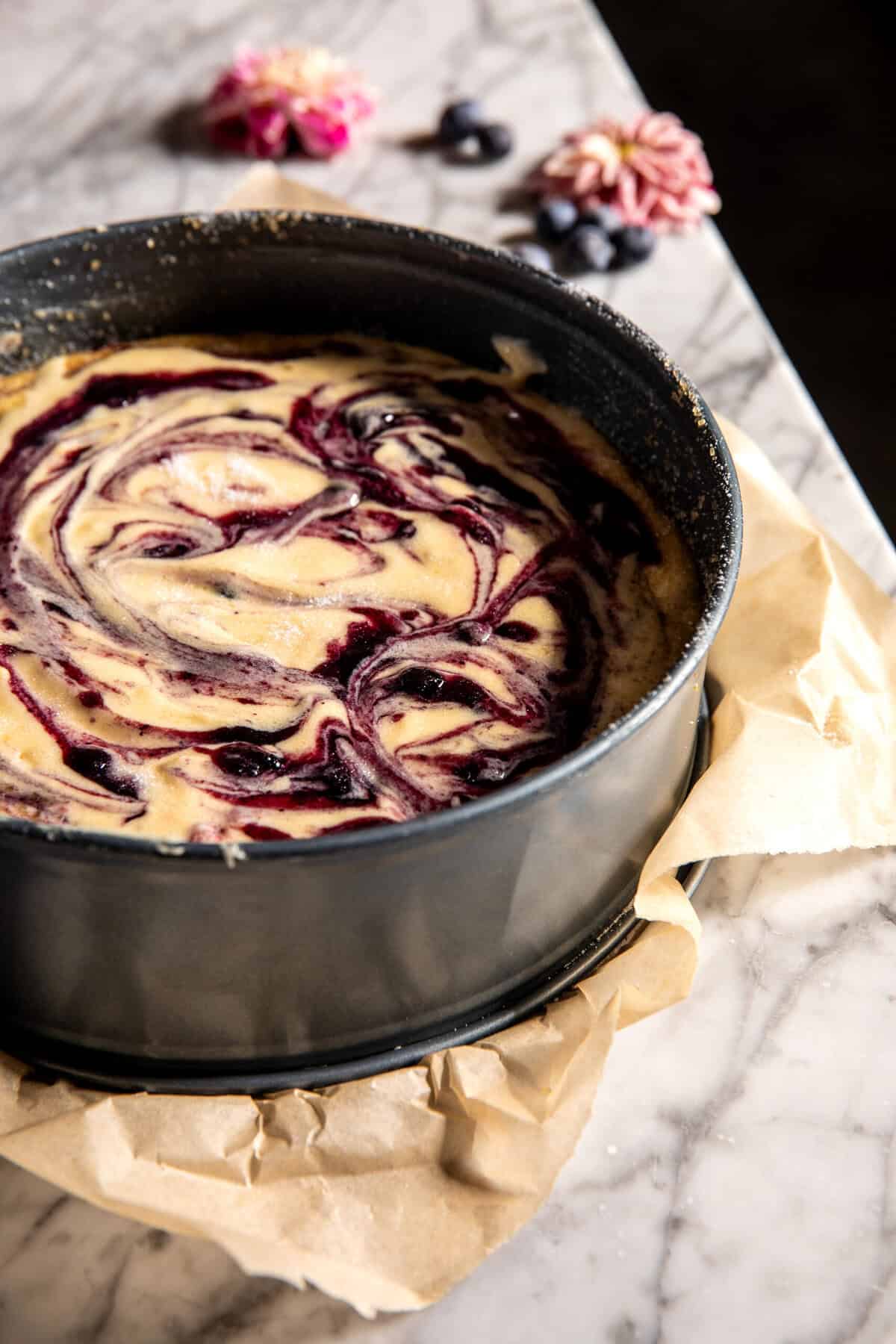 Blueberry Ricotta Pudding Cake | halfbakedharvest.com