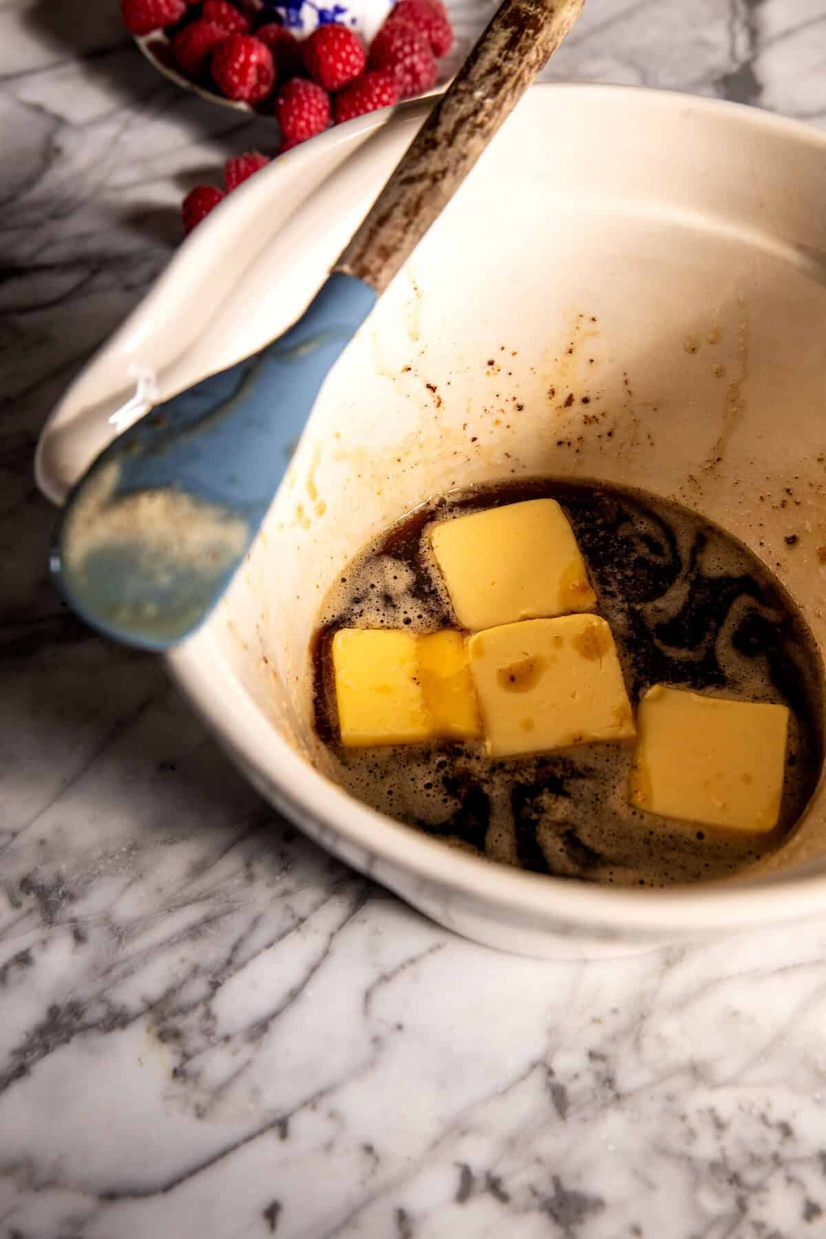 Brown Butter Raspberry White Chocolate Cookies | halfbakedharvest.com