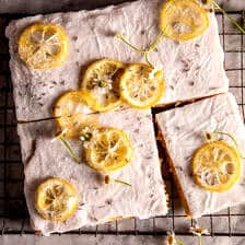 Easy Lemon Fritter Cake | halfbakedharvest.com