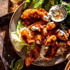 Sheet Pan Buffalo Ranch Chicken | halfbakedharvest.com