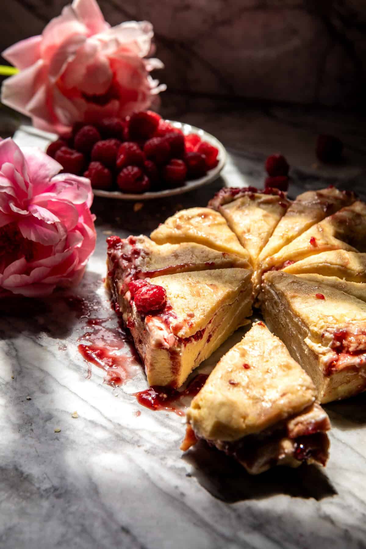 Layered Raspberry Scones | halfbakedharvest.com