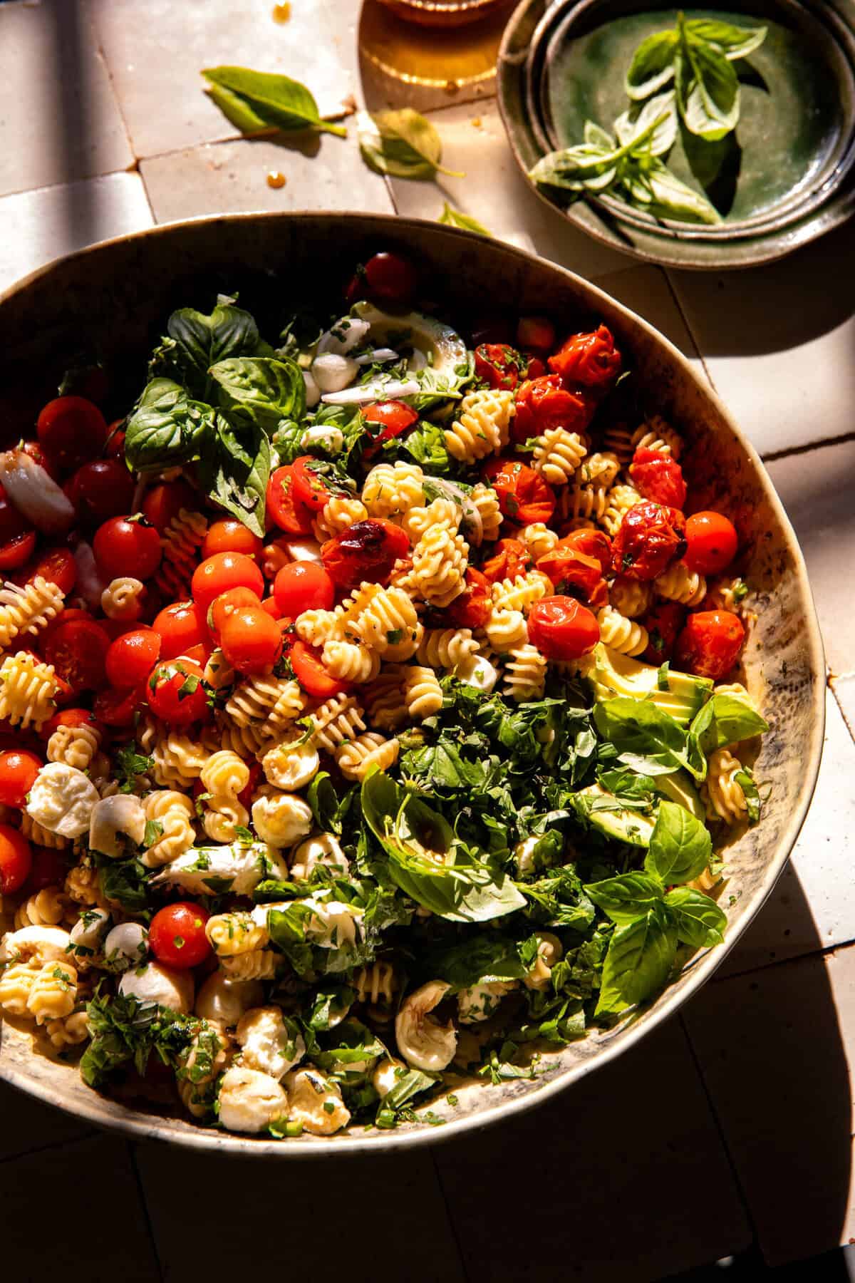 Caprese Pasta Salad | halfbakedharvest.com
