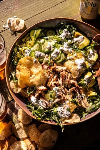 Dill Pickle Salt and Vinegar Chicken Salad - halfbakedharvest.com