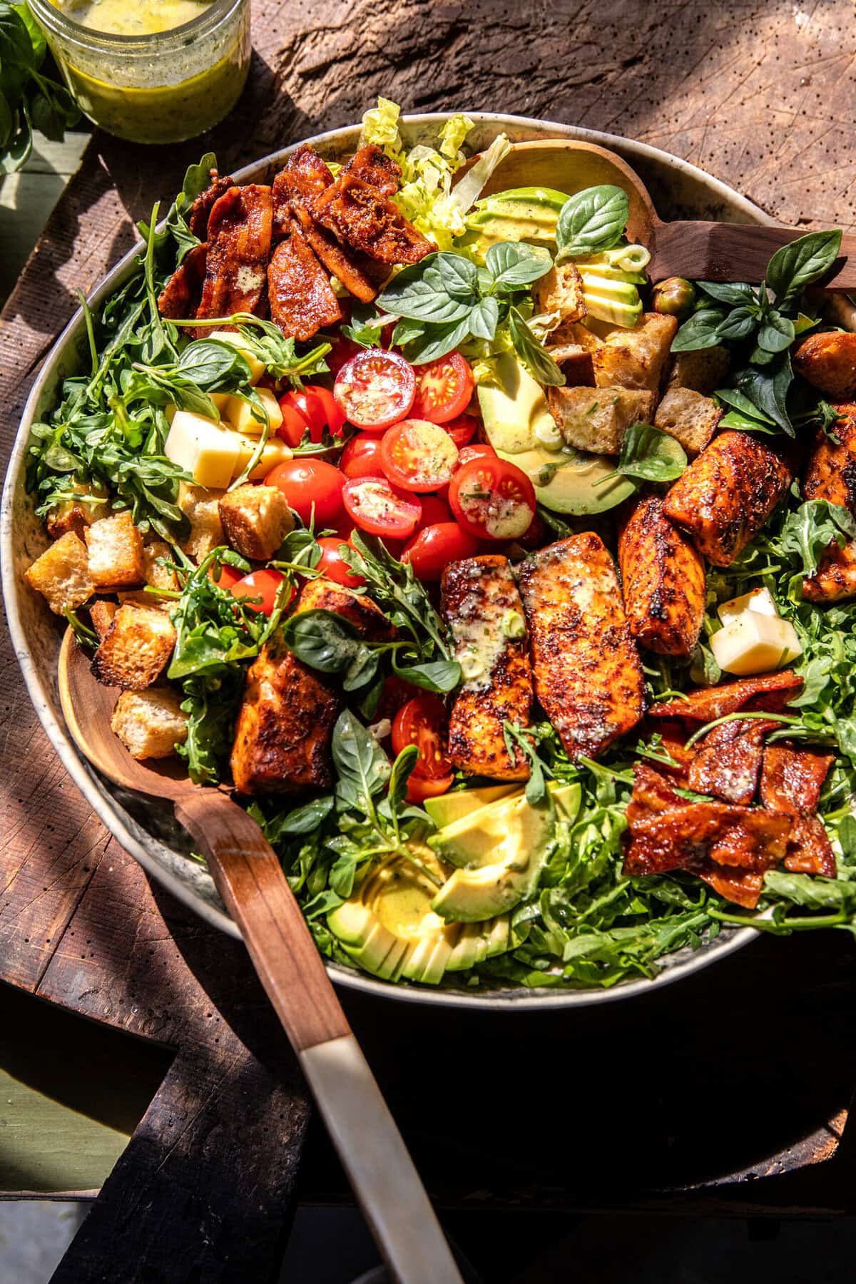 Salmon Club Salad | halfbakedharvest.com