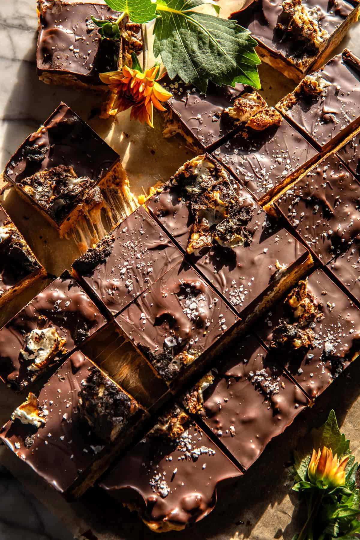 Toasted Marshmallow Special K-Bars | halfbakedharvest.com