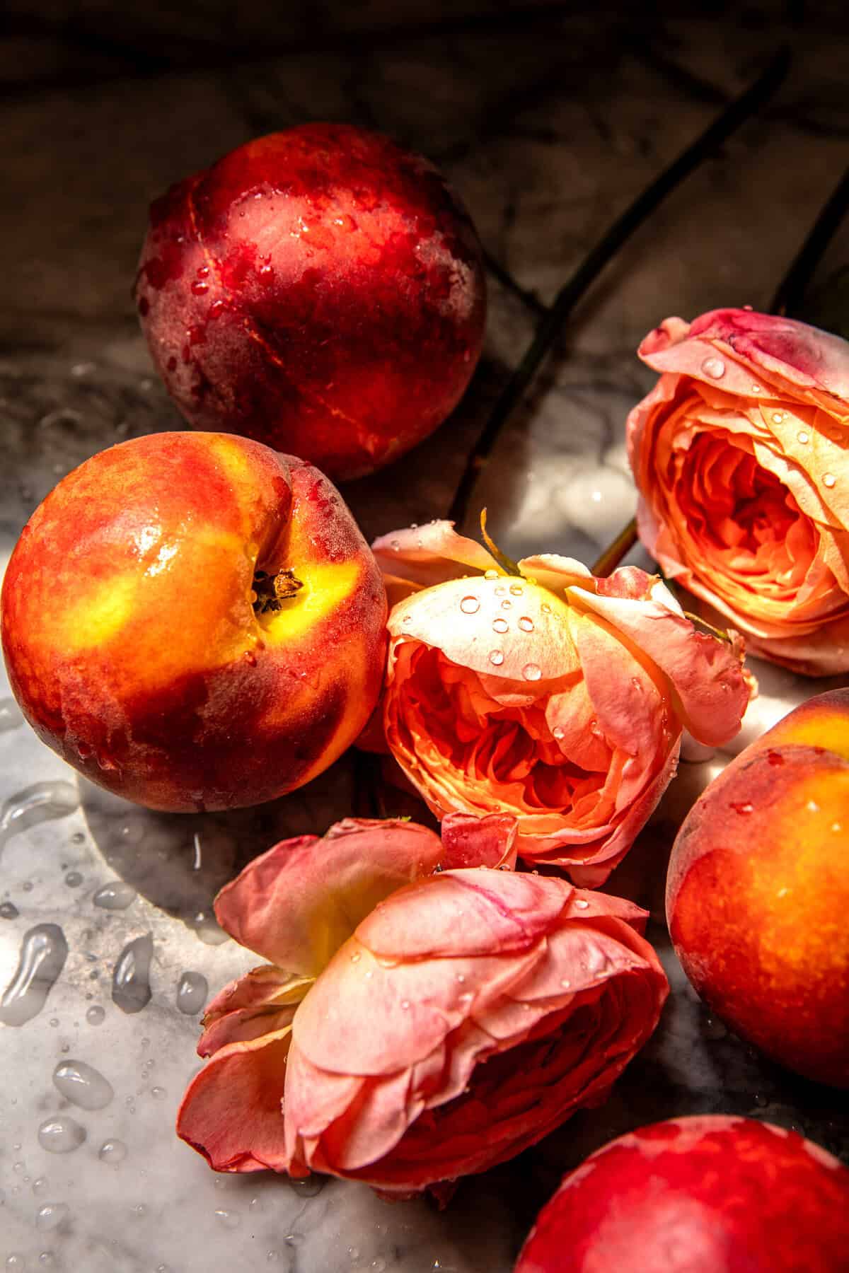 Cinnamon Crunch Peach Muffin Bread | halfbakedharvest.com