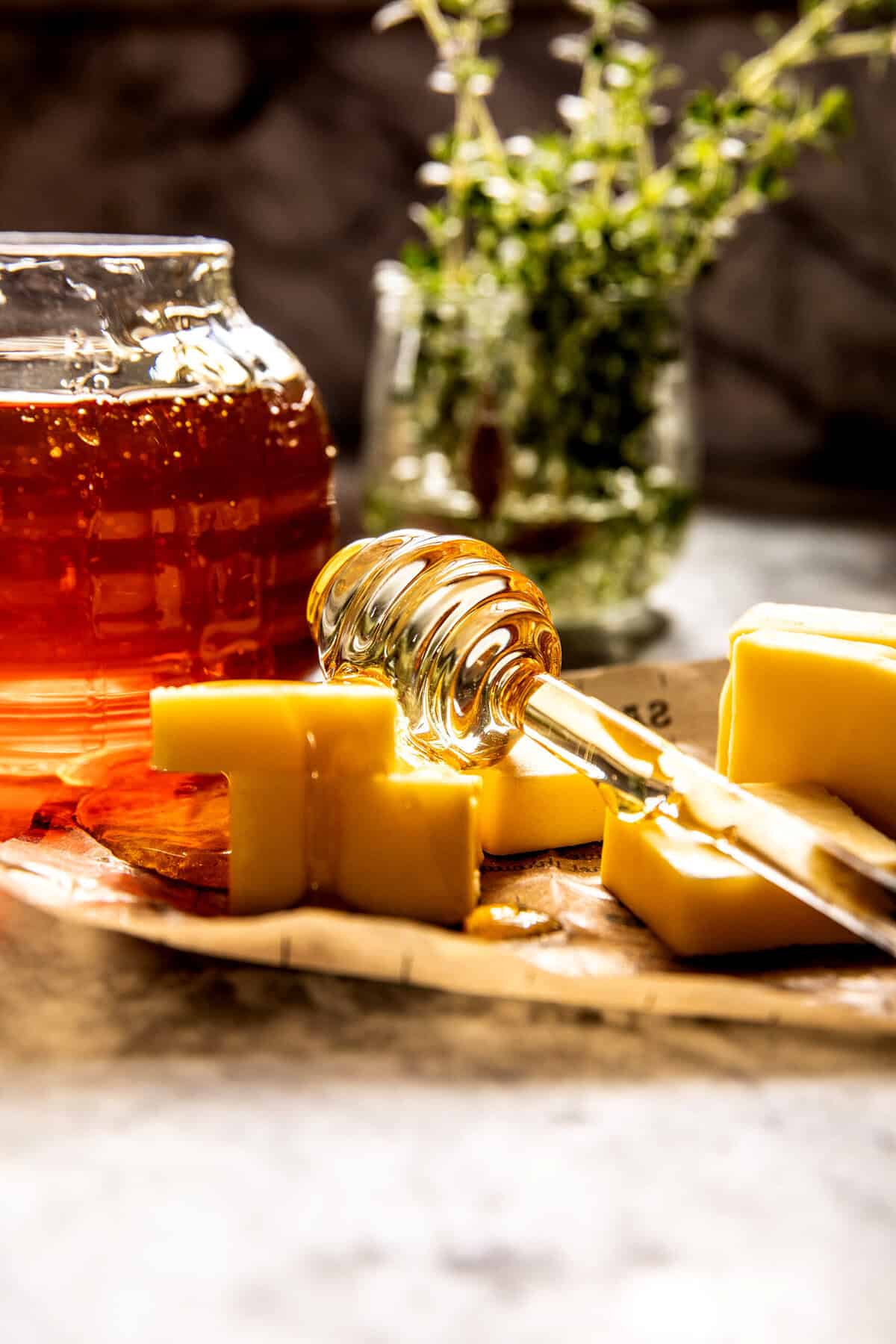 Jalapeno Honey Butter Cheddar Corn Biscuits | halfbakedharvest.com