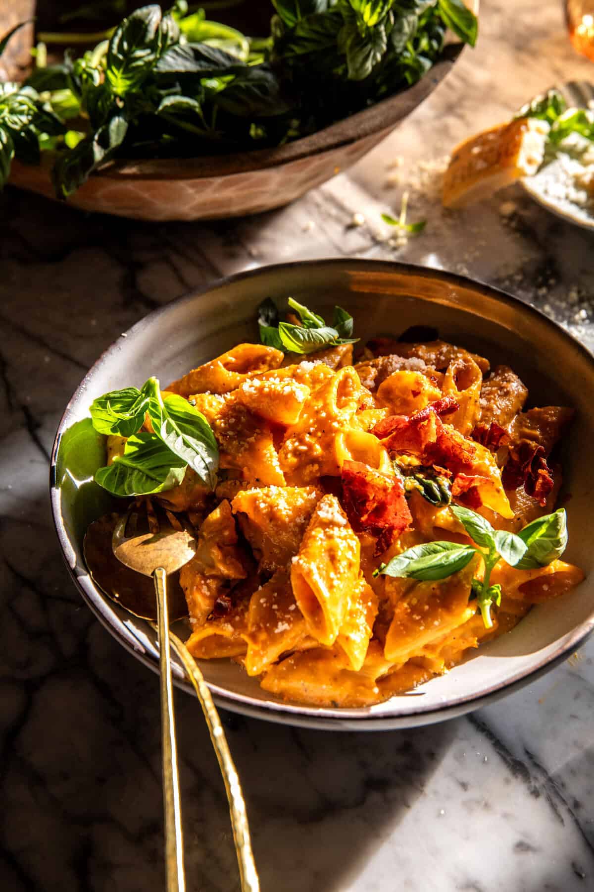Simple Roasted Sungold Tomato Pasta | halfbakedharvest.com