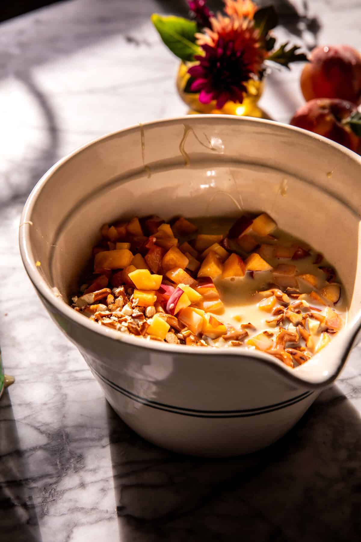 6 Ingredient Peach Magic Cookies | halfbakedharvest.com