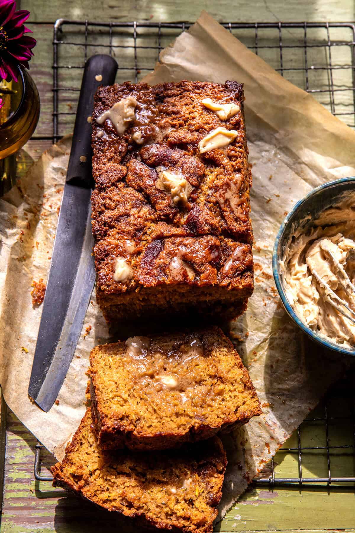Apple Butter Zucchini Bread | halfbakedharvest