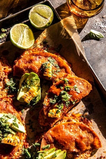 Baked Chipotle Beef and Melted Cheese Tacos | halfbakedharvest.com