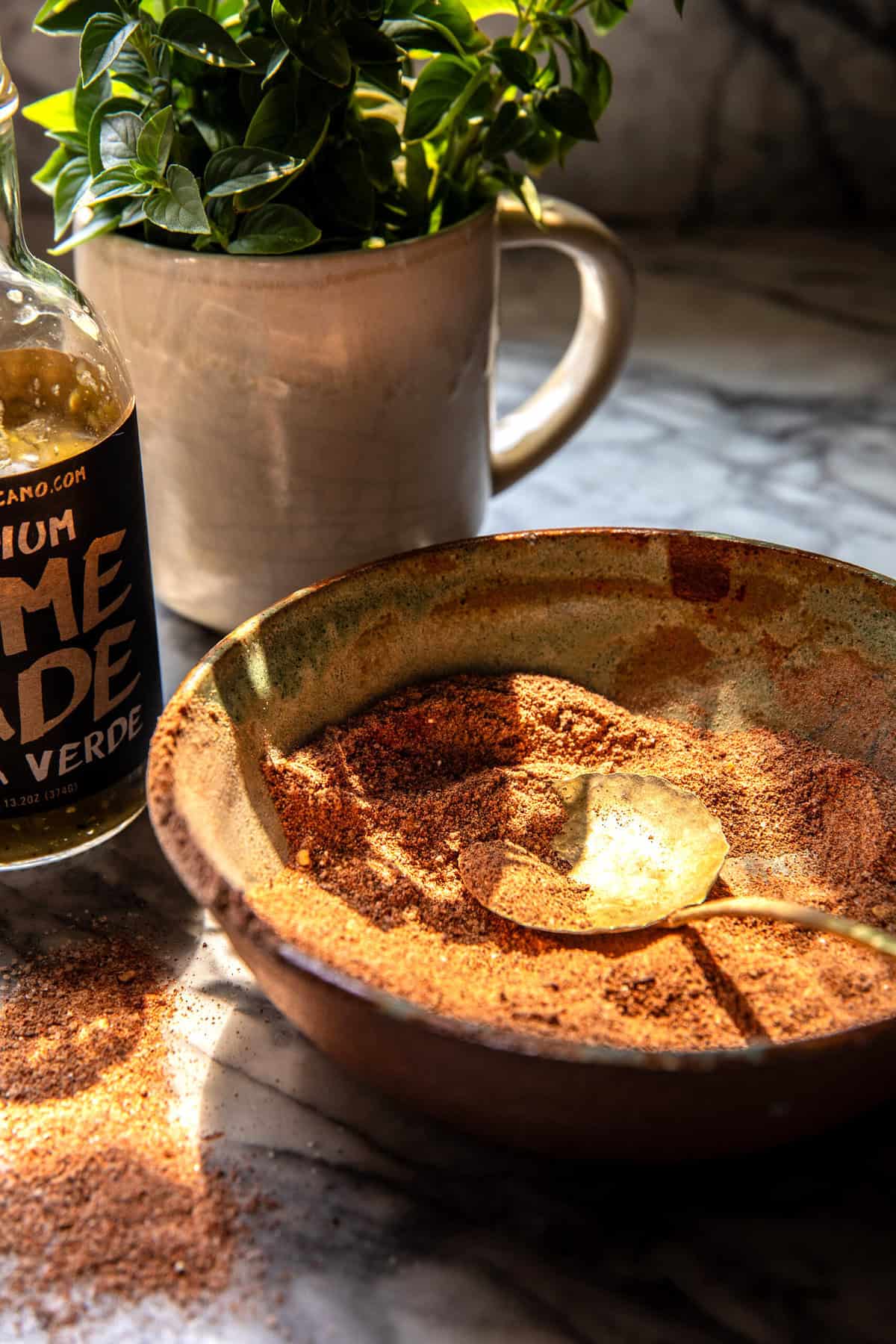 Skillet Mexican Tomatillo Chicken and Rice | halfbakedharvest.com