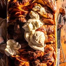 Baked Cinnamon Apple Butter French Toast | halfbakedharvest.com